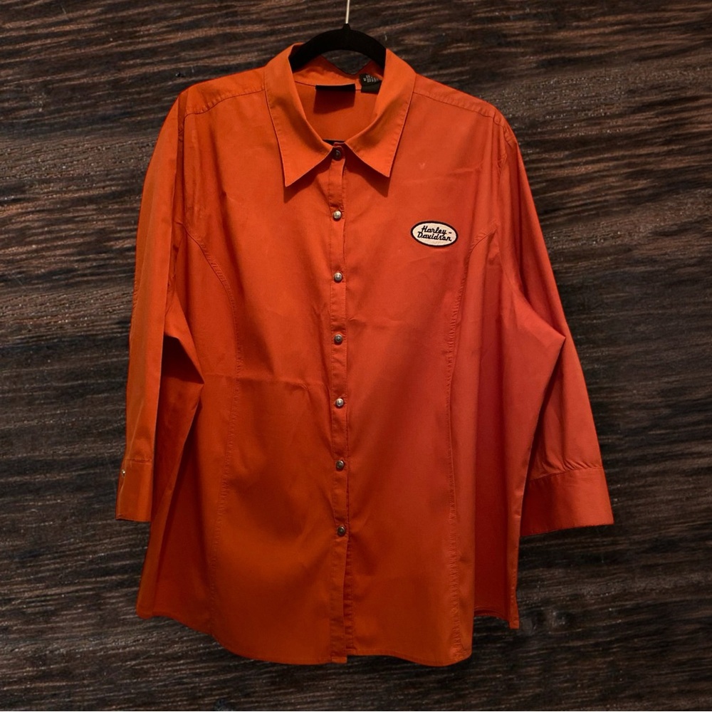 Women’s Harley Davidson Button Down